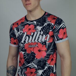 Blommig t-shirt